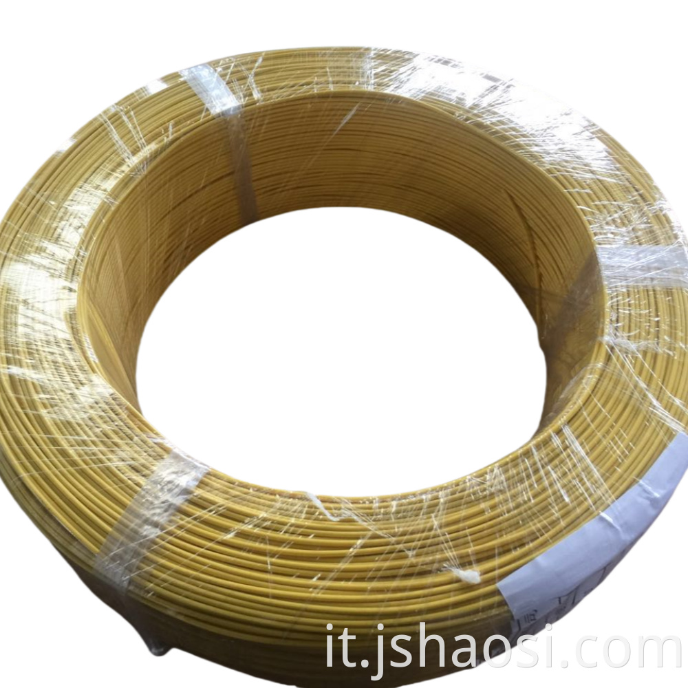 Silicone rubber insulation High-temperature resistant cable
